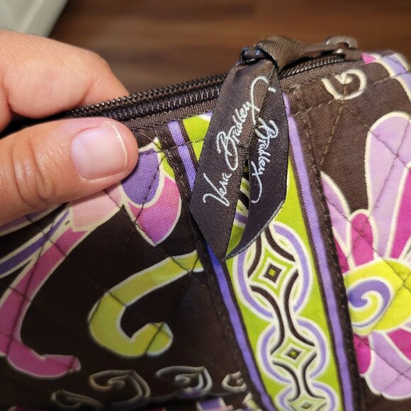 EUC Vera Bradley Crossbody in Purple Punch - Picture 8 of 9